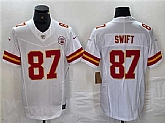 Men's Kansas City Chiefs #87 Taylor Swift White F.U.S.E. Vapor Untouchable Limited Stitched Jersey,baseball caps,new era cap wholesale,wholesale hats